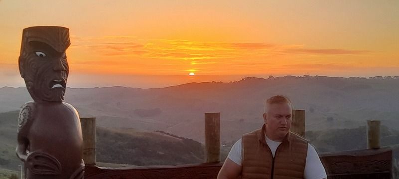 Early morning ceremony with Thompson Hokianga Early morning ceremony with Thompson Hokianga