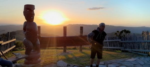 Early morning reveal of Te Tohu Early morning reveal of Te Tohu